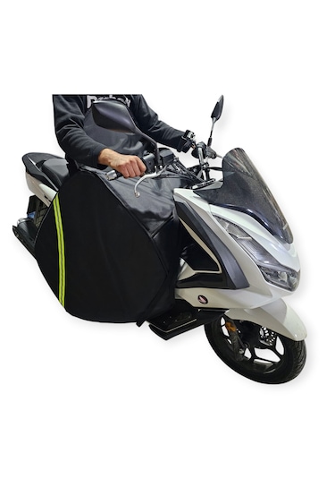 Pcx-n Max-max T-glamaro Max Diz Örtüsü Rüzgar Koruma Kalın Özel Yapım-2309 Siyah