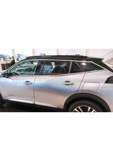 Autogp Peugeot 2008 Cam Çerçevesi Kenar Çıtası Krom Tamtur 2020+ 12 Parça Au-pe- 1346