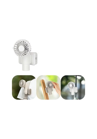 Ambition Portable Usb Umbrella Fan Compact Fan Foroutdoor Use