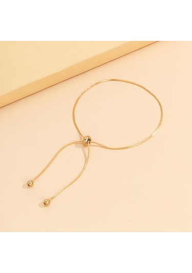 Altın Ayarlanabilir Zincir Halhal Bilezik Kadınlar İçin Vintage Moda Basit Ince Zincir Halhal Kadın Ayak Plaj Takı Hediye