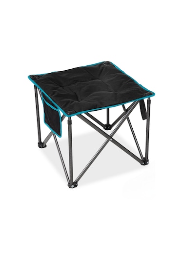 Fundango Cozy Stool Plus Ultra Konforlu Destekli Katlanır Tabure Black Siyah