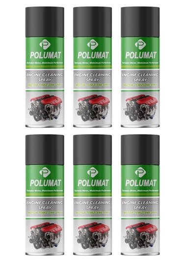 Motor Temizleme Spreyi 500 Ml 6'lı Paket