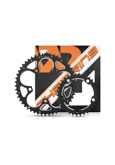 Ebitda West Bıkıng 34-50t Yol Bisikleti Yarış Katlanır Zincir Tekerleği Siyah Siyah