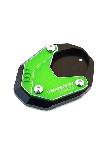 Xuweiwei Grey Kawasaki Versys650 2011 2023 Motorcycle Accessories Cnc Aluminum Bracket Side Stand Foot Peg Expansion Pad Support Board