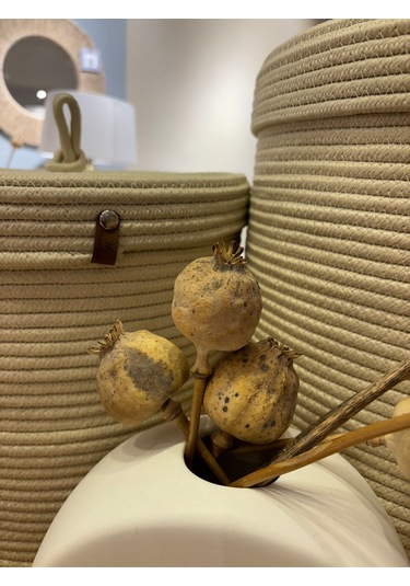 Victor Çok Amaçlı Düzenleyici Kapaklı 3'lü Sepet,kapaklı Kirli Çamaşır Sepeti, Kapaklı Organizer Krem