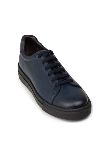 Deery Erkek Süet Lacivert Sneaker Ayakkabı - 02018mlcvc02