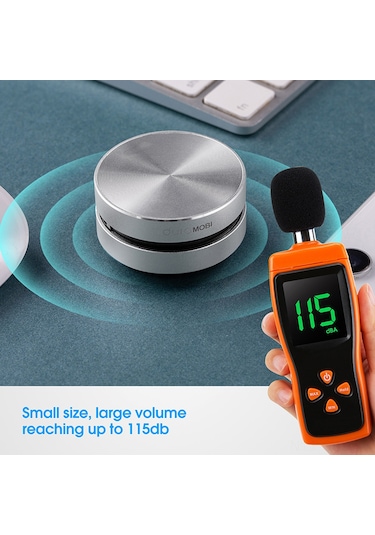 Samdoo Tws Kemiğiiletim Hoparlörü, Alüminyum Gövde, Bt5.0, 400mah Pil, Taşınabilir Mini Ses Cihazı, Gümüş 1 Adet