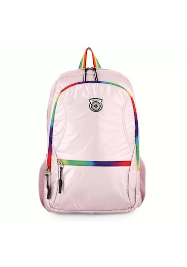 Young 51516 Okul Sırt Çantası Pembe Çok Renkli
