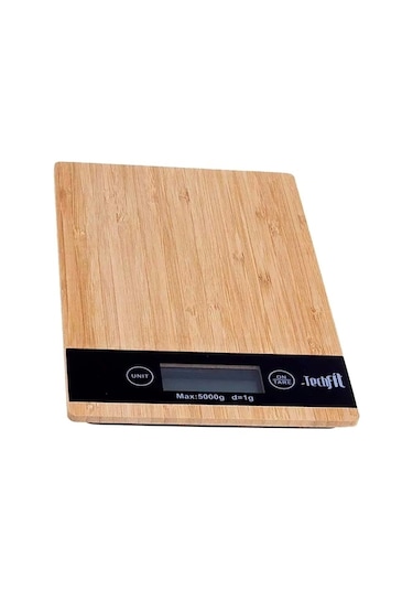 Dijital Bambu Mutfak Terazi 5kg Tf-1007 4172 Çok Renkli