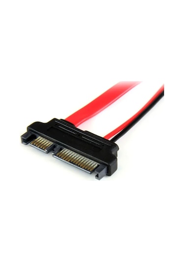 22 Pin Sata Data To 13 Pin Mini Slimline Sata Çevirici Kablo 20 Cm