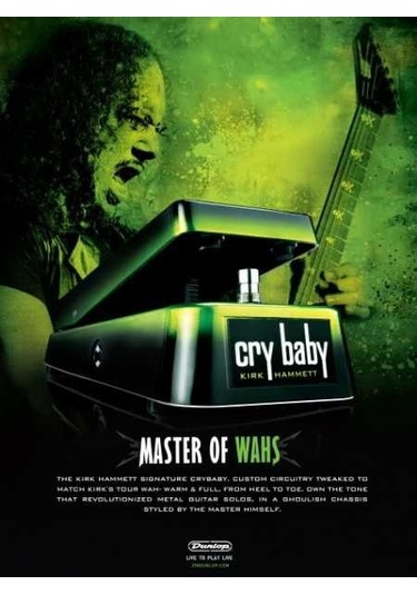 Jim Dunlop Kh95 Kirk Hammett Signature Wah  Pedalı