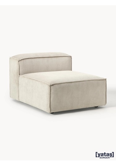 Most Mollis Orta Modül Silinebilir Kırık Beyaz Fitilli Kadife Kum Ekru