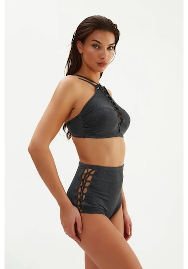Eros 2034 Kadın Halter Yaka Bikini Takım 001