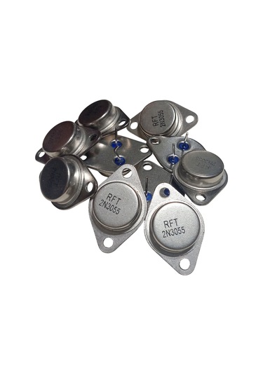 10 Adet Rft 2n3055 Transistör Npn To-3 60v 15a