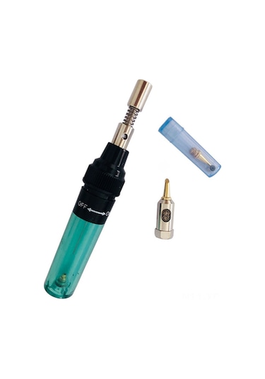 Konesam 4-1 Portatif Gazlı Üç İşlevli Ütü: Kıyafet Ütüleme, Gofret Pişirme Ve Saç Düzleştirme Eğimli Uç Aksesuarı