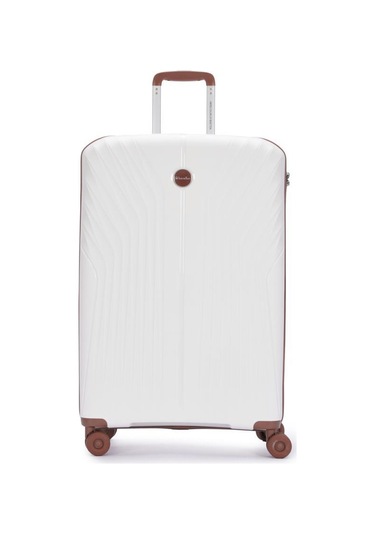 Benetton Trolley Valiz Beyaz Büyük Boy 14bnt8010-01-by Beyaz