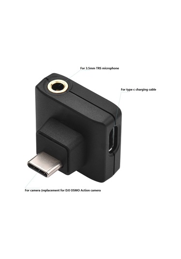 Boya Oa-1 Mini Ses Adaptörü İle 3.5mm Trs Mikrofon D10667
