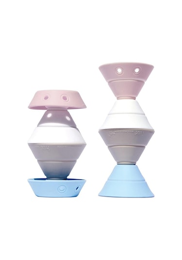 Moluk Hix - Pastel White, Baby Pink, Beige, Ice Blue