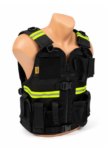 Süngü Tactical Trafik Siyah Yelek