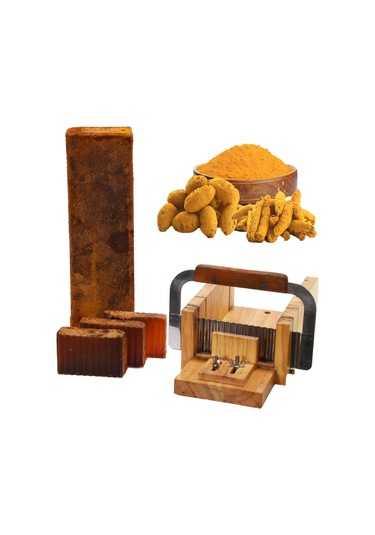 Renk Mis Sabun Kesme Dilim Zerdeçal Katı Sabun 100 G