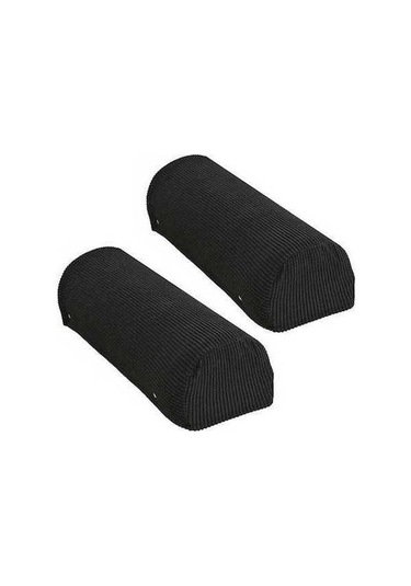 Willowhaven Çift Takım Yıkanabilir Koltuk Kolçak Kılıfı, Kaymaz, Esnek, Tüm Mevsimler İçin, 10 Çivi, Siyah/kahverengi/gri/bej/şarap Kırmızısı Siyah