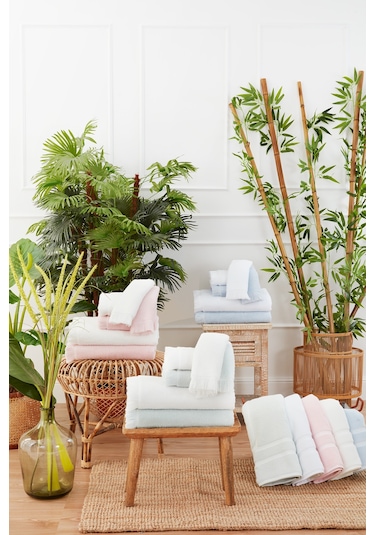 Sadem Organik Pine Havlu 50x90 Cm Krem