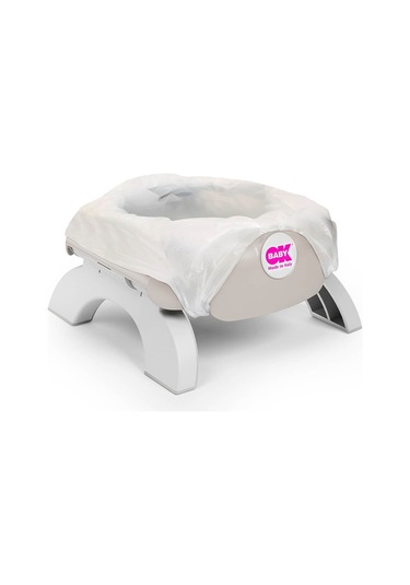 Okbaby Roady Katlanabilir Oturak Ve Klozet Adaptörü & Disposable Bej