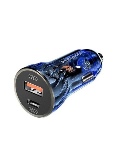 Dancemonkey Buweı 2.0 Çift Portlu Hızlı Şarj Cihazı - 30w Qc4.0+pd, Araba İçin Usb/type-c Şarj Aleti