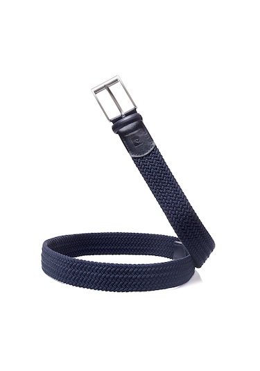 Pierre Cardin Multi Renk Örgü Erkek Kemer En 3,5 Cm Pc-1745 Lacivert