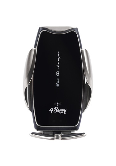 A8g Gri Araç Tutucu 15 W Kablosuz Hızlı Şarj, Otomatik Kıskaçlı Gri