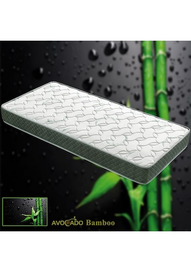 Uzunbebe 75X170 Bamboo Yaylı Yatak Ortopedik 75*170 Yaylı Yatak