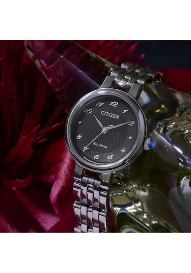 Citizen Em0990-81e Eco-drive Kadın Kol Saati Metalik Gri