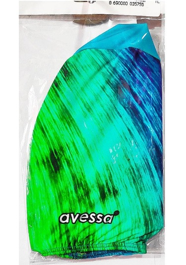 Avessa Bb10a Baskılı Yeşil Desenli Dijital Bez Bone Çok Renkli