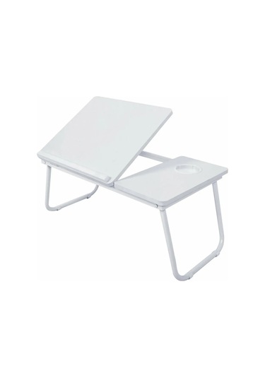 Brabıx Laptop Masası, Yatakta Kahvaltı İçin, Eğim Ayarı 251313259 Beyaz