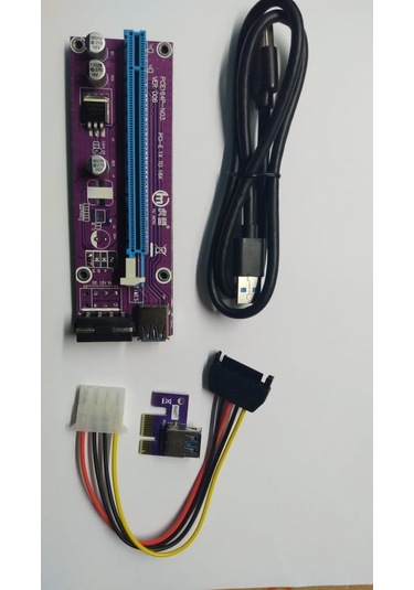 Bitcoin Madenciliği için Riser Kart Ver. 006