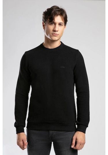 Lee Cooper Erkek Sweat 261 Lcm 241063 8101 Siyah Siyah