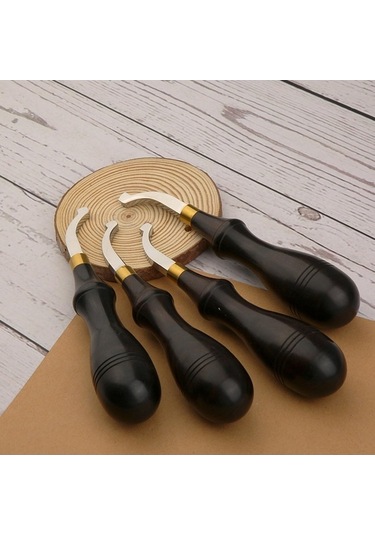 Trendooze 1.5mm Siyah Cilt Kenar Kesici Çalışma Alet Siyah