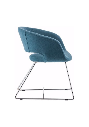 Elegant Bar Sandalyesi Mavi