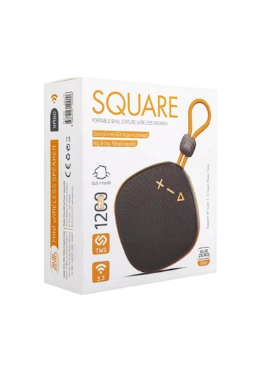 Subzero Xr60 Mini Bluetooth Tws Hoparlör Kompakt & Kablosuz Stereo Siyah