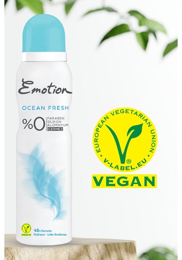 Emotion Ocean Fresh Kadın Deodorant 6 x 150 ML