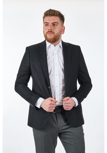 Tom Becker Siyah Erkek Ceket Sc15038031 001