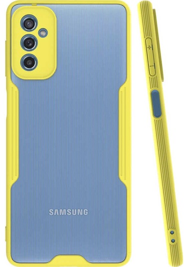 Khayra Galaxy Uyumlu M52 Kılıf Parfe Kapak - Siyah Siyah