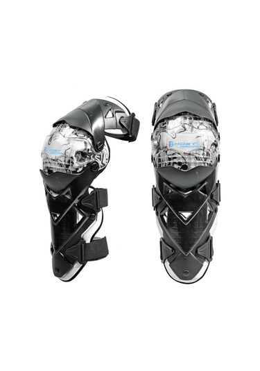 Suntek Motosiklet Dizlik Koruyucular Beyaz