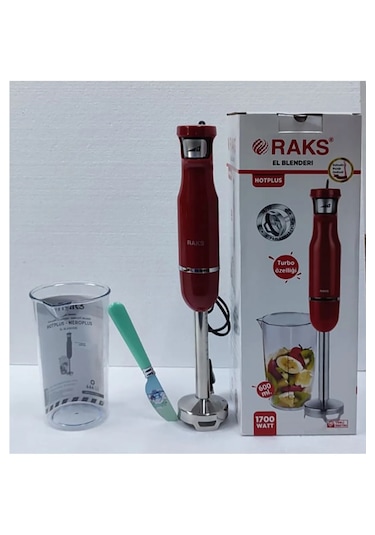 Raks Hotplus 1700 W Turbo Çubuk El Blenderı