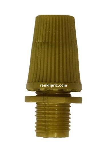 Plastik Kablo Kilidi-Avize Kablo Tutucu Gold 15 Adet