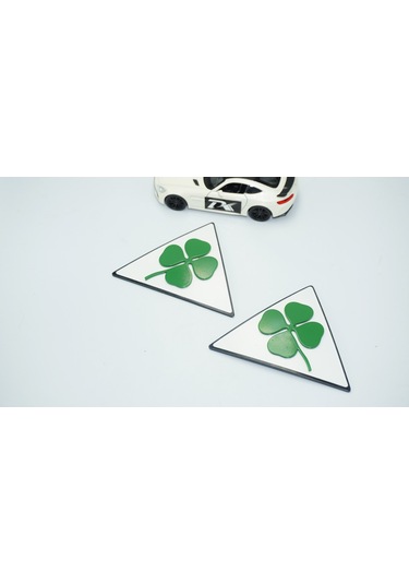 Dk Tuning Yonca Logo Çamurluk 3m 3d Logo Alfa Romeo İle Uyumlu