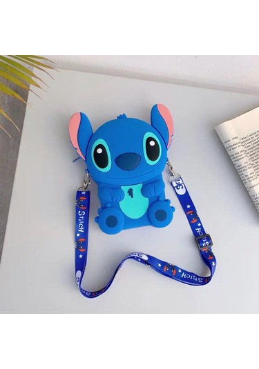 Büyük Boy Stitch Silikon Askılı Çanta-2441 Altın
