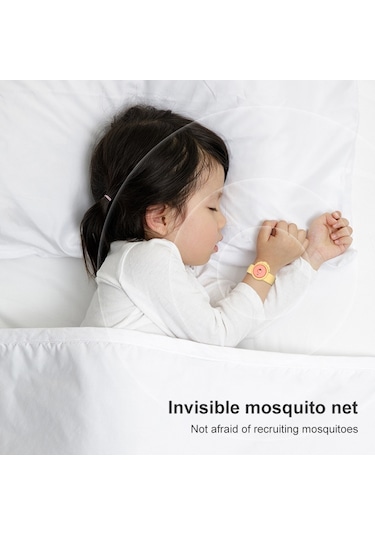 Wt-m4 Abs + Silika Jel Çocuk Sivrisinek Kovucu Bileklik Blue