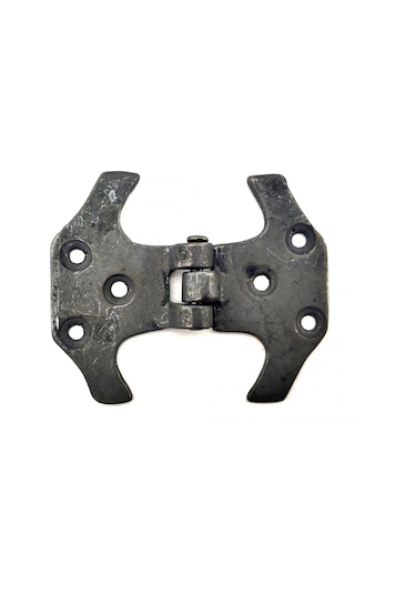 Antika Tarz Dekoratif Pirinç Fit Menteşe - 67 Mm, Oksit Sarı