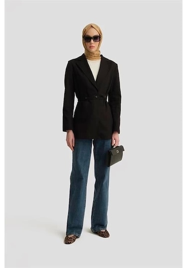 Armine Anvelop Blazer 25y5911 Siyah Siyah